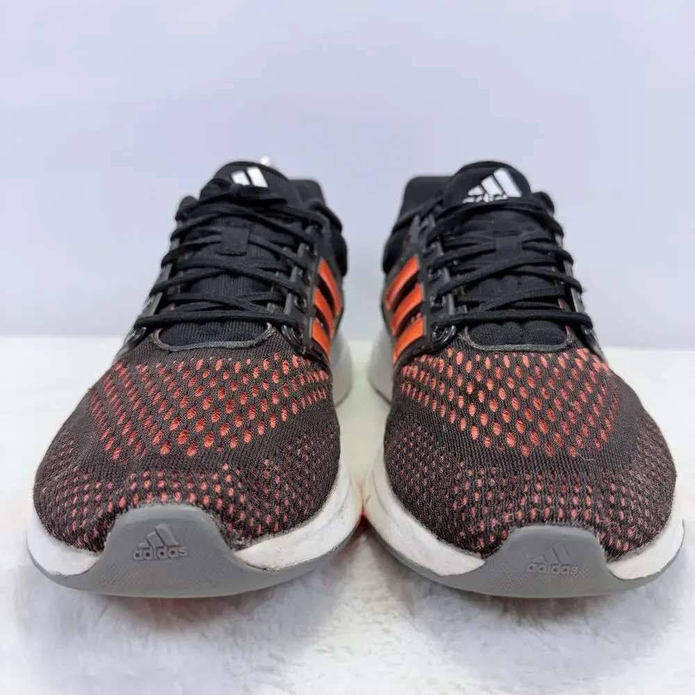 Adidas EQ21 T5 Trail Running Shoes Black Orange Iron Mens Size 8